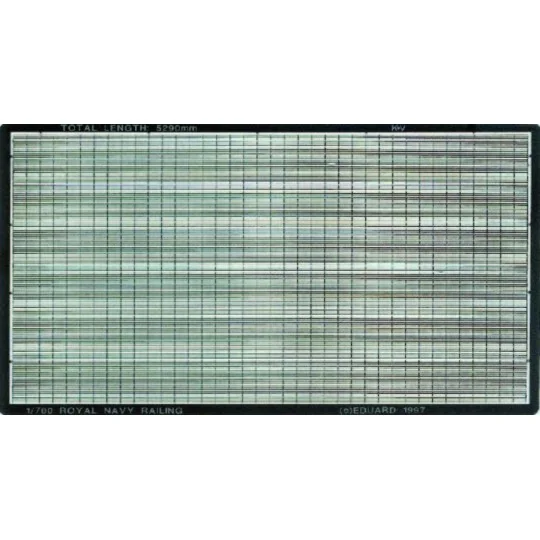 Royal Navy Reling Fotoätzsatz, 1/700 - Eduard Accessories 99009 Royal Navy Reling Fotoätzsatz, 1/700 - Eduard Accessories 99009
