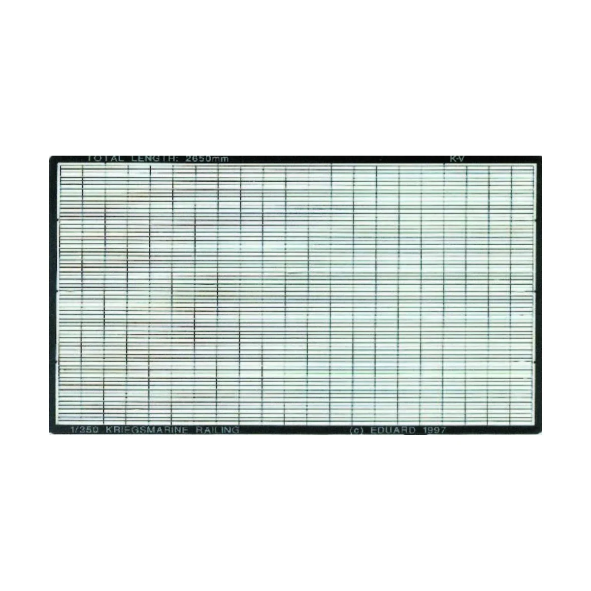 Kriegsmarine Reling Fotoätzsatz, 1/350 - Eduard Accessories 99010