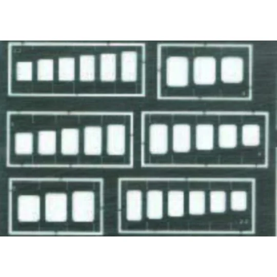 Quadrate und Rechtecke Gravierschablone, 1/72 - Eduard Accessories ...