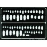 Ovale Gravierschablone, 1/72 - Eduard Accessories 00006