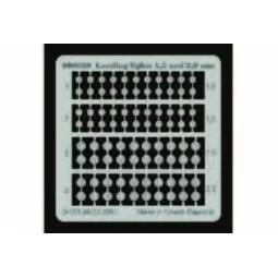 Landing lights 1, 5 and 2 mm - Eduard Accessories 00020