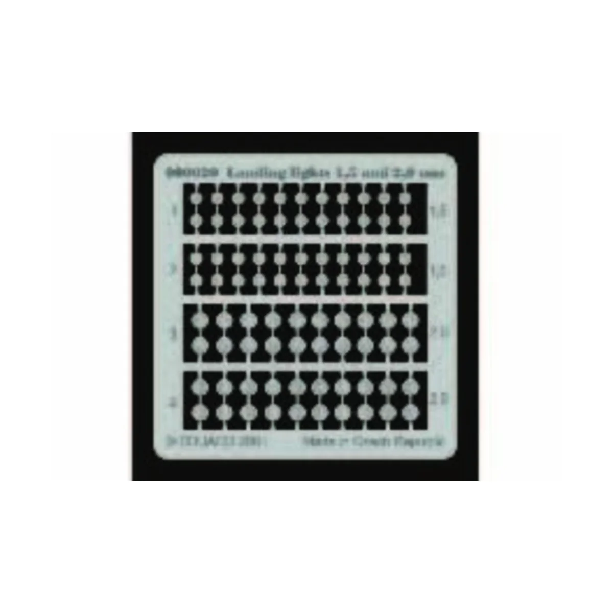 Landing lights 1,5 and 2 mm - Eduard Accessories 00020