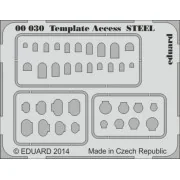 Template Access STEEL - Eduard Accessories 00030