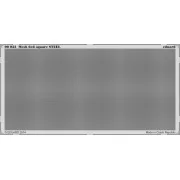 Mesh 6x6 square STEEL - Eduard Accessories 00033 Mesh 6x6 square STEEL - Eduard Accessories 00033