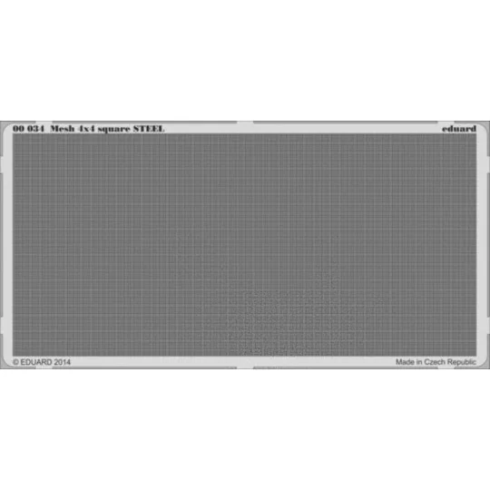 Mesh 4x4 square STEEL - Eduard Accessories 00034 Mesh 4x4 square STEEL - Eduard Accessories 00034