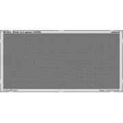 Mesh 4x4 square STEEL - Eduard Accessories 00034 Mesh 4x4 square STEEL - Eduard Accessories 00034