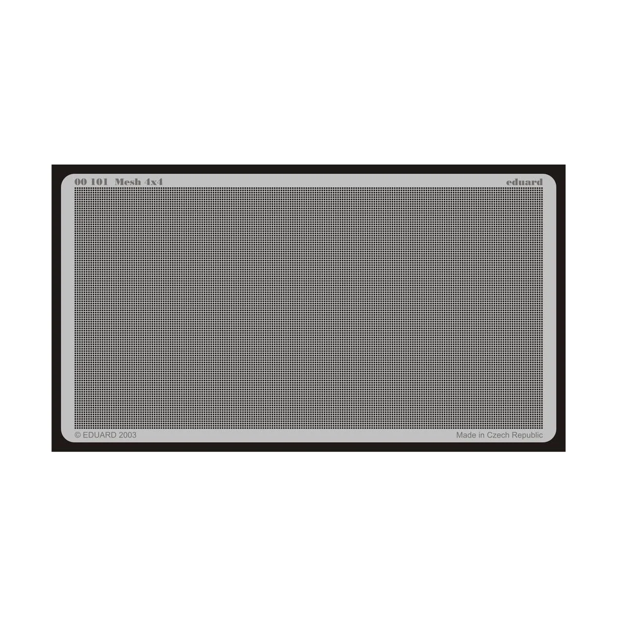 Gitter / Mesh 4 x 4 - Eduard Accessories 00101