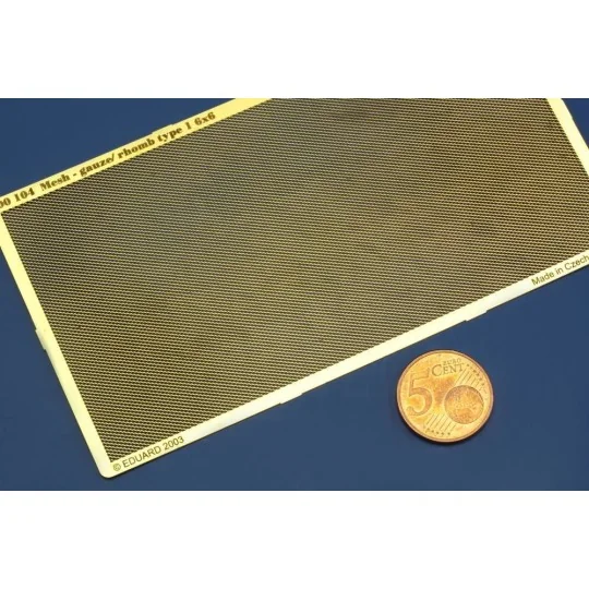 Gitter / Mesh rhomb type 1 6 x 6 - Eduard Accessories 104