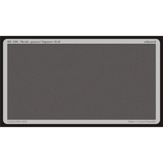 Gitter/Mesh, Gauze/Square 6x6 - Eduard Accessories 106
