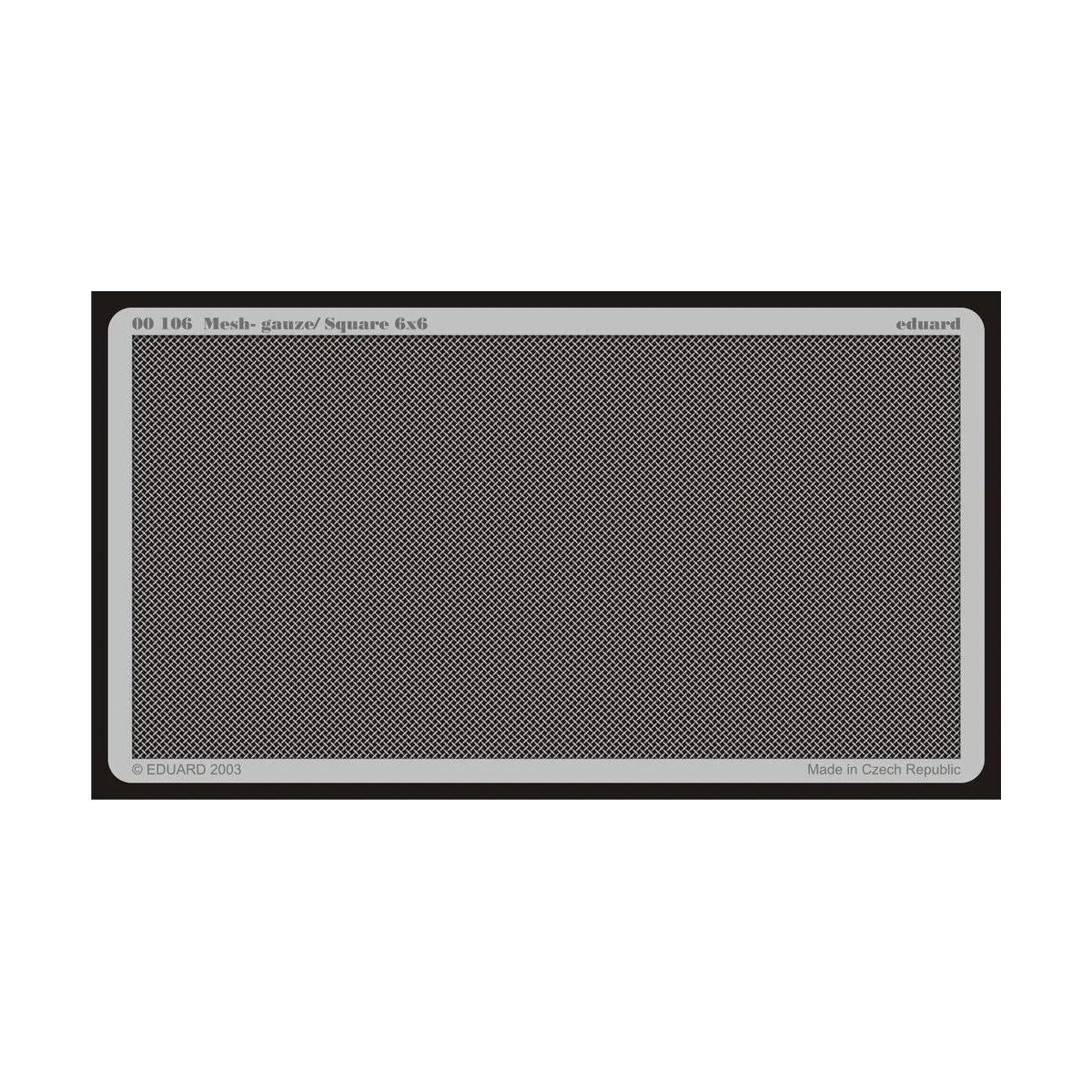Gitter/Mesh, Gauze/Square 6x6 - Eduard Accessories 106
