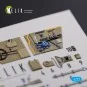BF109-F2/F4 reconnaissance interior 3D decals for Fine Molds kit, 1...
