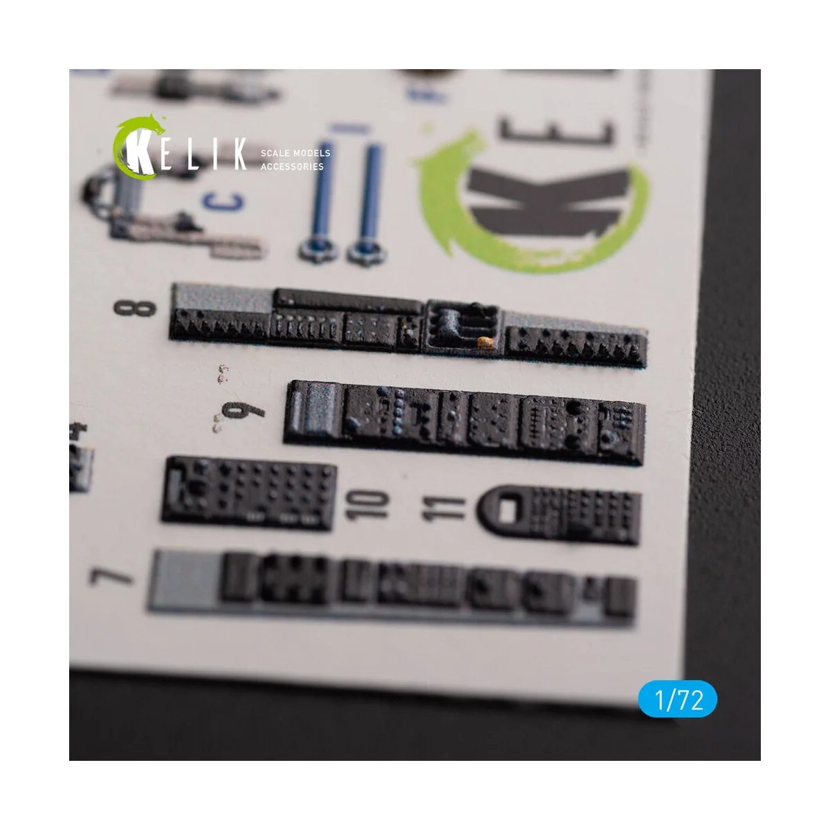 A-6E Intruder - interior 3D decals for Trumpeter kit, 1/72 - Kelik ...