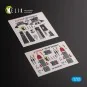 F-101 Voodoo - interior 3D decals for Revell kit, 1/72 - Kelik K72130
