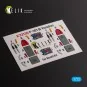 F-101 Voodoo - interior 3D decals for Revell kit, 1/72 - Kelik K72130