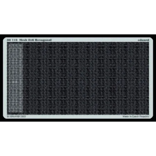 Gitter/Mesh, 6x6 Hexagonal - Eduard Accessories 00110