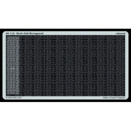 Gitter/Mesh, 6x6 Hexagonal - Eduard Accessories 00110