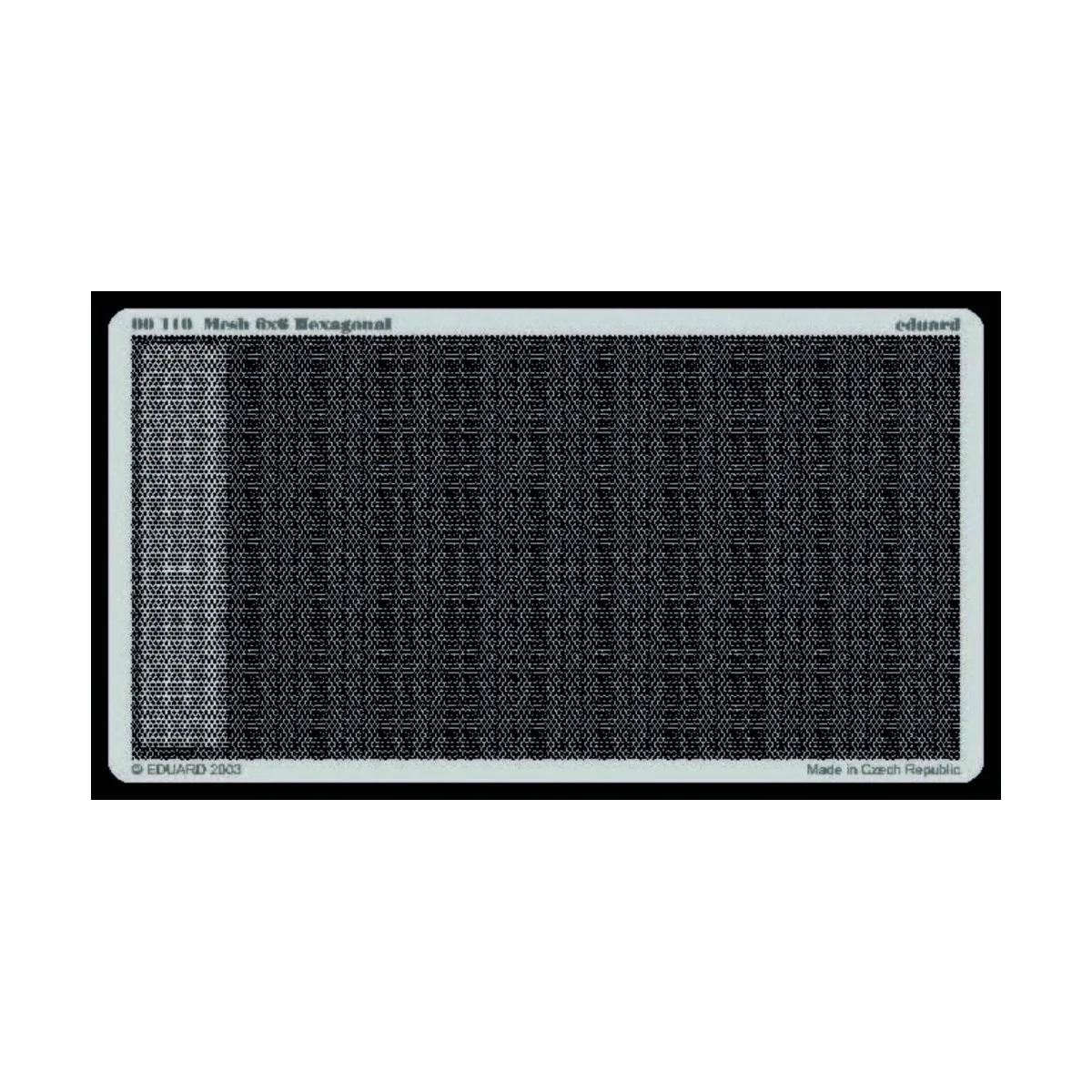 Gitter/Mesh, 6x6 Hexagonal - Eduard Accessories 00110