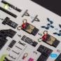 AVRO VULCAN B.2 Front cockpit - interior 3D decals for Airfix kit, ...