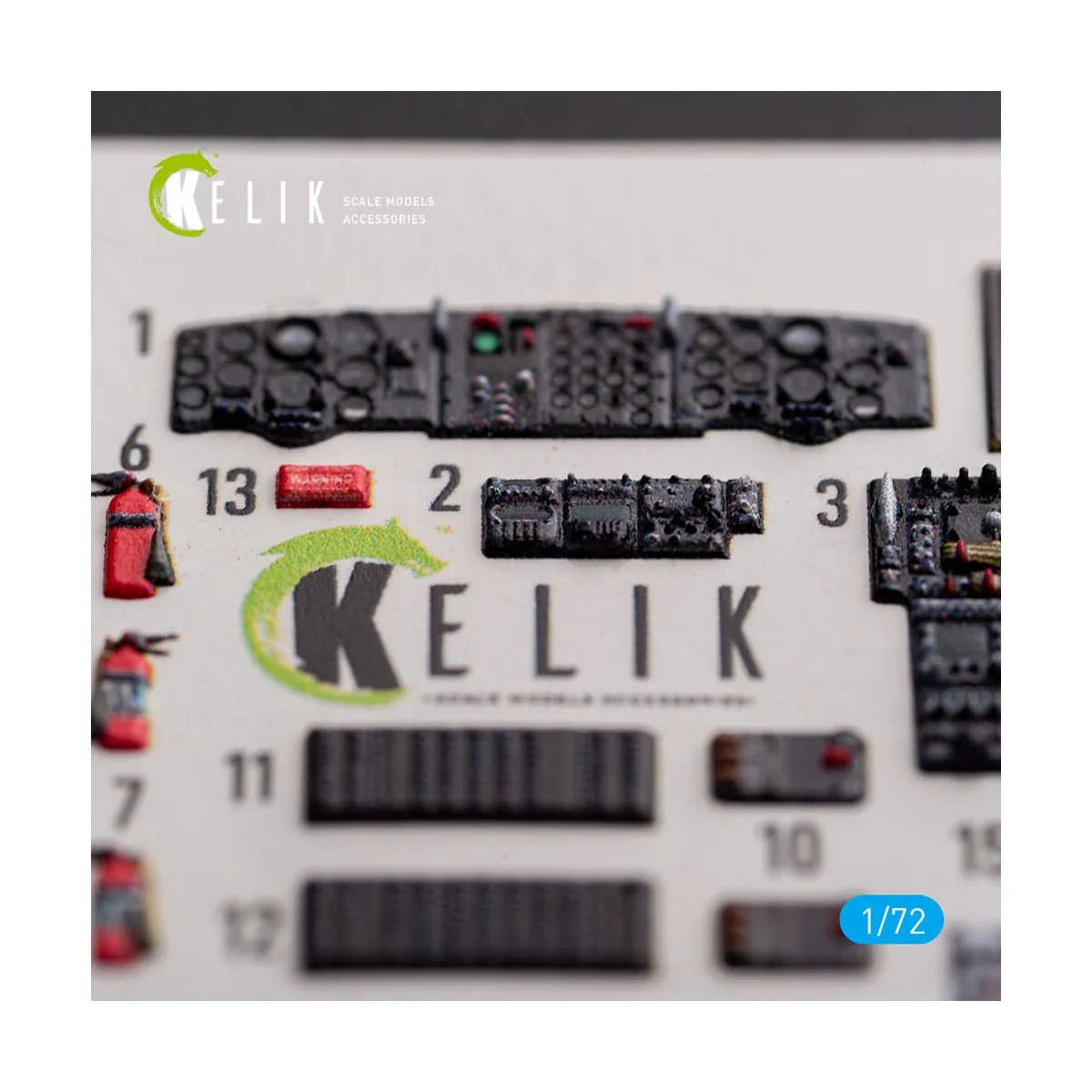 HC.1 Chinook - interior 3D decals for Airfix kit, 1/72 - Kelik K72144