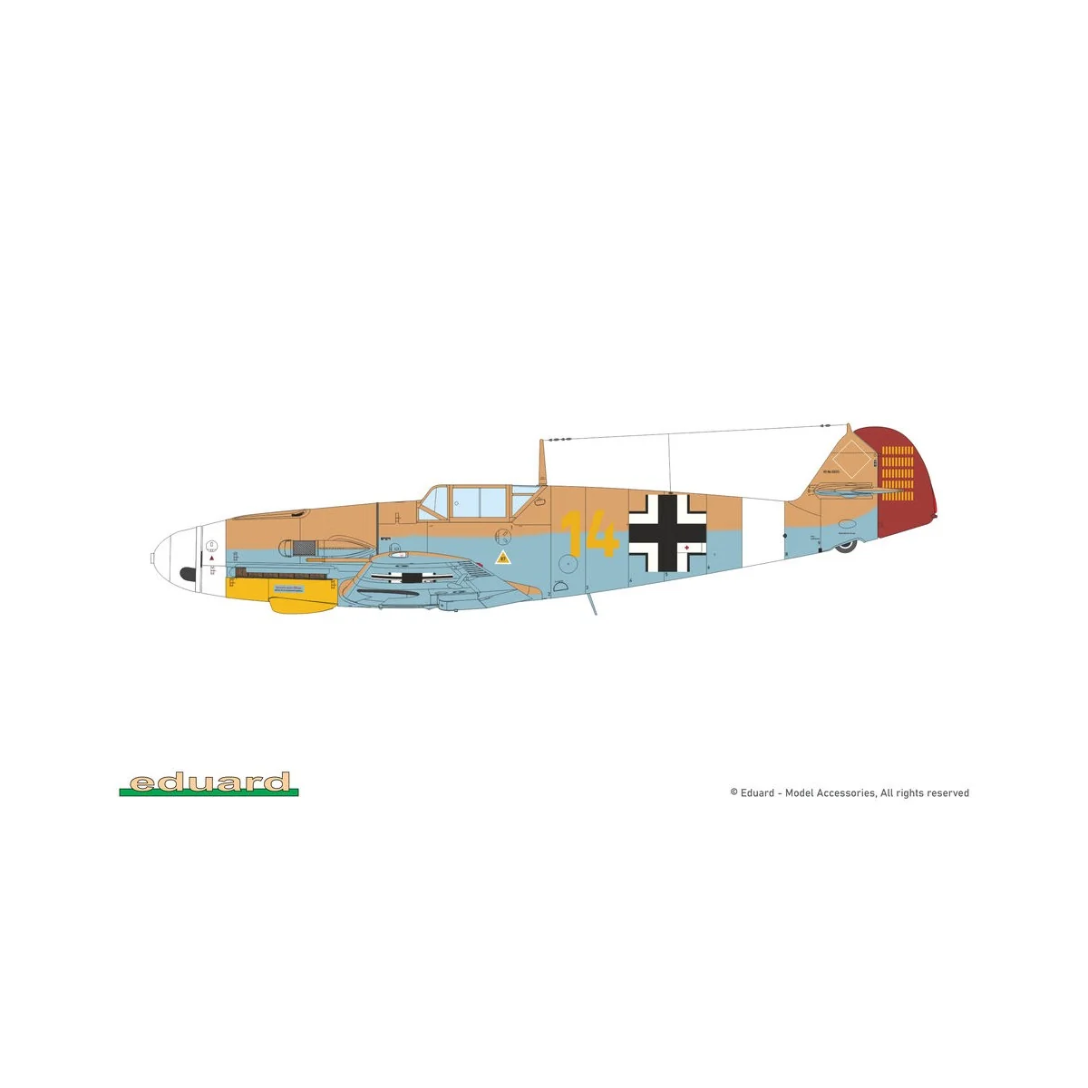 AFRIKA DUAL COMBO EDUARD-LIMITED - Eduard Plastic Kits 2112