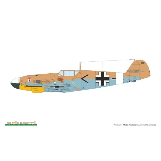 AFRIKA DUAL COMBO EDUARD-LIMITED - Eduard Plastic Kits 2112