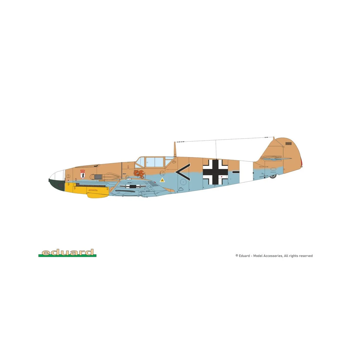 AFRIKA DUAL COMBO EDUARD-LIMITED - Eduard Plastic Kits 2112