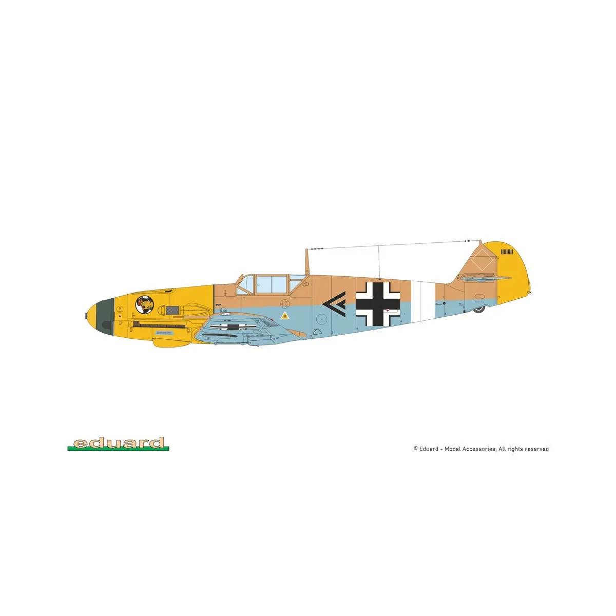 AFRIKA DUAL COMBO EDUARD-LIMITED - Eduard Plastic Kits 2112