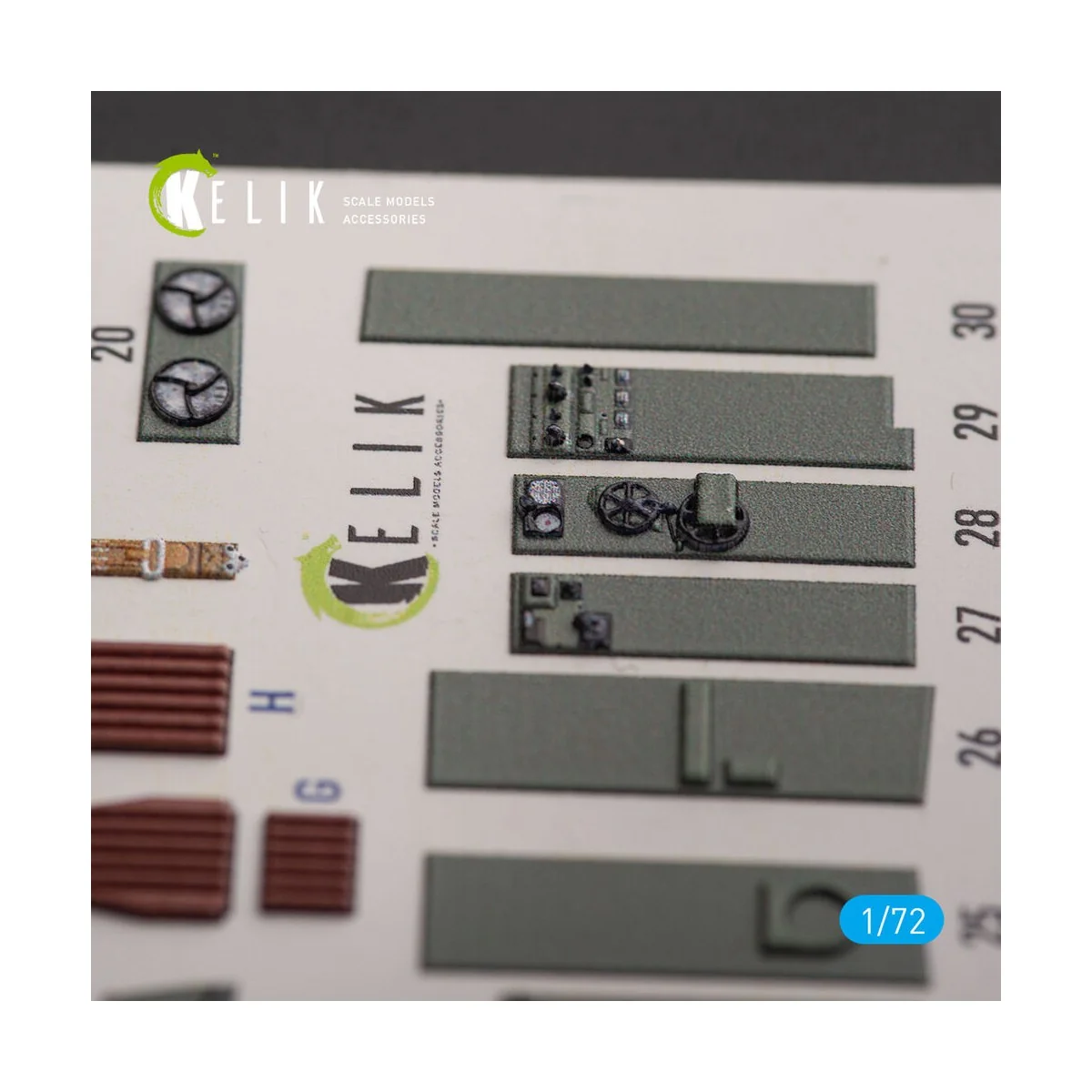 Bristol Beauhfighter TF.X - interior 3D decals for Airfix kit, 1/72...