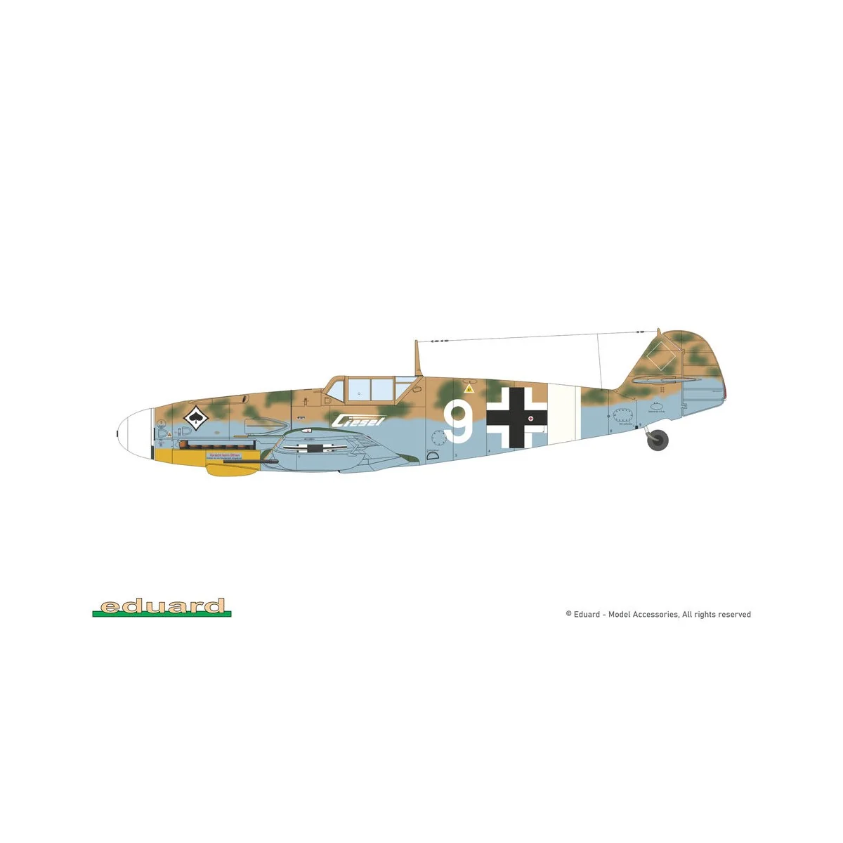 AFRIKA DUAL COMBO EDUARD-LIMITED - Eduard Plastic Kits 2112