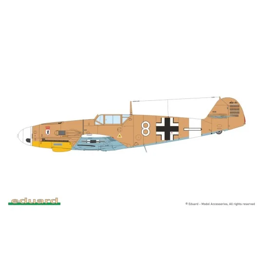 AFRIKA DUAL COMBO EDUARD-LIMITED - Eduard Plastic Kits 2112