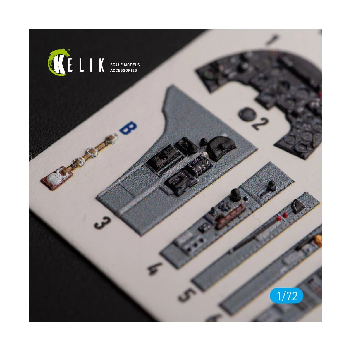 Hawker Sea Fury FB.11 - interior 3D decals for Trumpeter kit, 1/72 ...