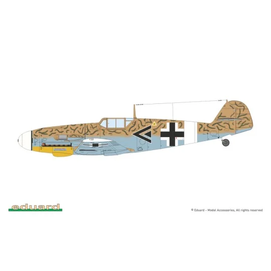 AFRIKA DUAL COMBO EDUARD-LIMITED - Eduard Plastic Kits 2112