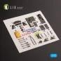 TBM-3E - interior 3D decals for Hobby 2000/Hasegawa kit, 1/72 - Kel...