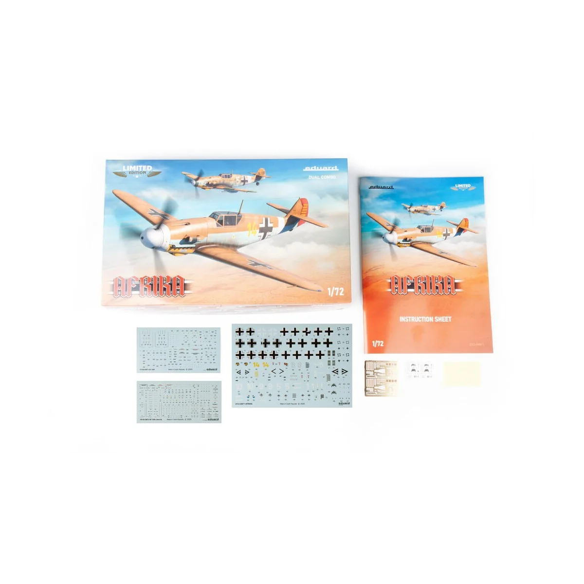 AFRIKA DUAL COMBO EDUARD-LIMITED - Eduard Plastic Kits 2112