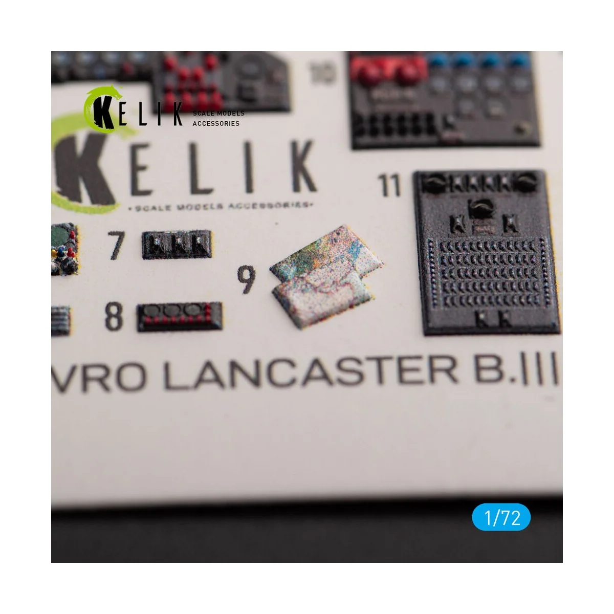 AVRO LANCASTER B.III - interior 3D decals for Airfix kit, 1/72 - Ke...