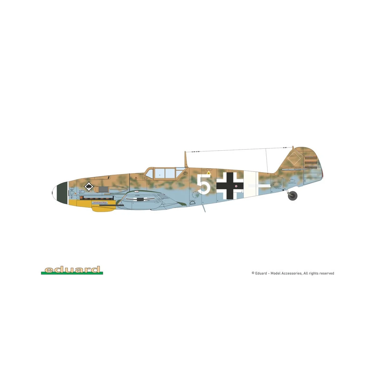 AFRIKA DUAL COMBO EDUARD-LIMITED - Eduard Plastic Kits 2112