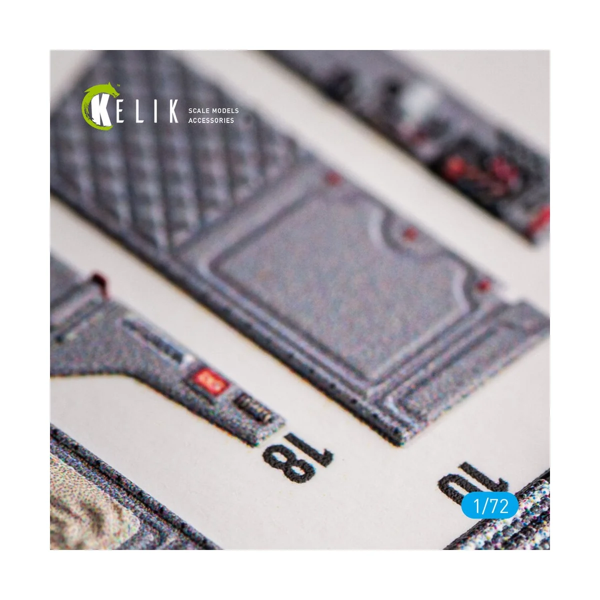 L-29 Delfin - interior 3D decals for AMK kit, 1/72 - Kelik K72162