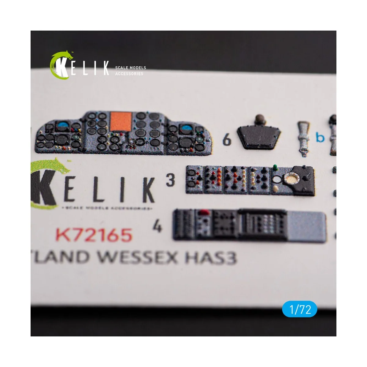 Westland Wessex HAS.3 - interior 3D decals for Italeri kit, 1/72 - ...