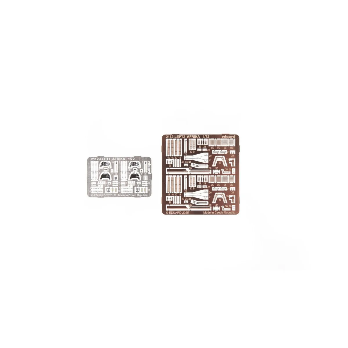 AFRIKA DUAL COMBO EDUARD-LIMITED - Eduard Plastic Kits 2112