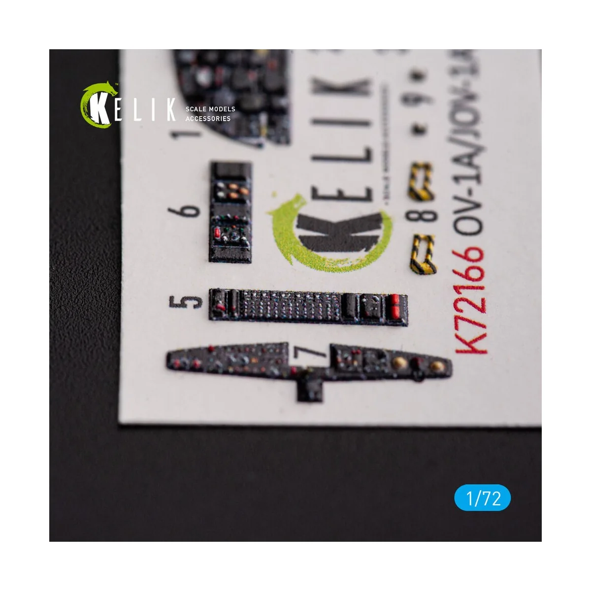 OV-1A/JOV-1A MOHAWK - interior 3D decals for ClearProp kit, 1/72 - ...