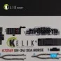 UH-34J SEA HORSE - interior 3D decals for Italeri kit, 1/72 - Kelik...