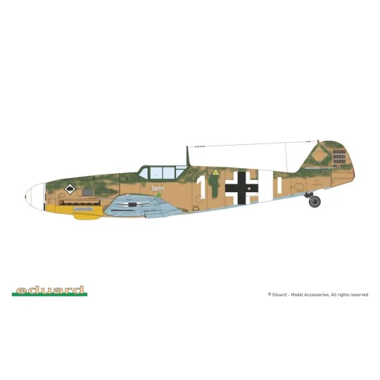 AFRIKA DUAL COMBO EDUARD-LIMITED - Eduard Plastic Kits 2112