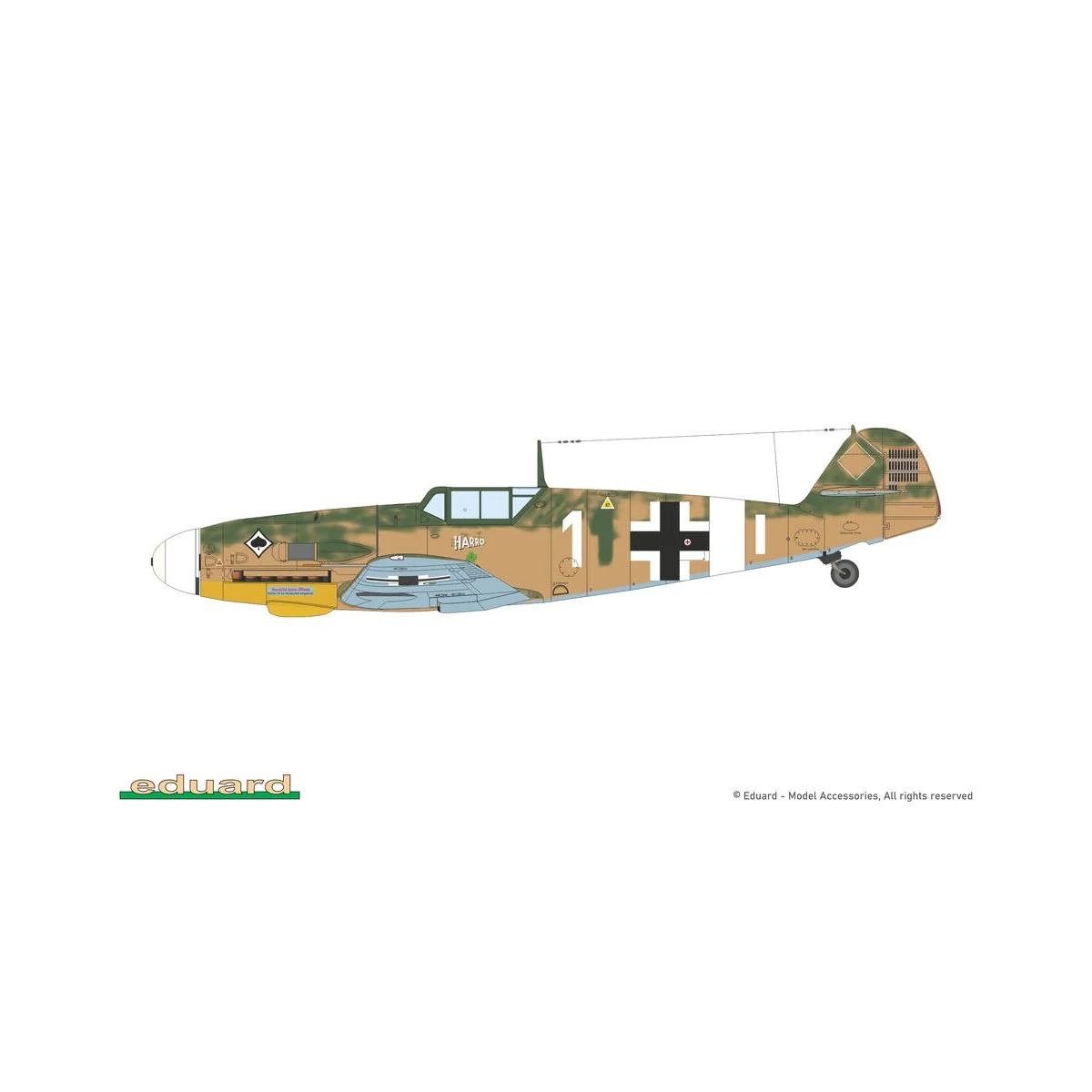 AFRIKA DUAL COMBO EDUARD-LIMITED - Eduard Plastic Kits 2112