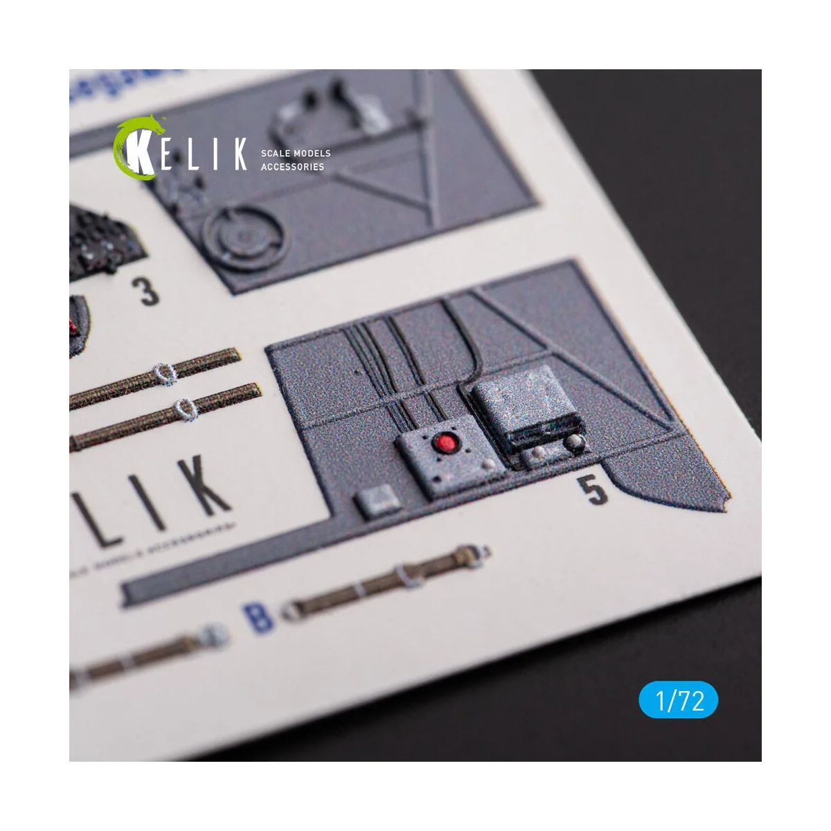 Morane-Saulnier M.S.406 - interior 3D decals for Hobby 2000/Hasegaw...