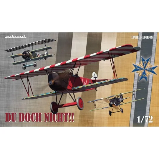 Du doch nicht!!, Limited Edition, 1/72 - Eduard Plastic Kits 2135 Du doch nicht!!, Limited Edition, 1/72 - Eduard Plastic Kits 2135
