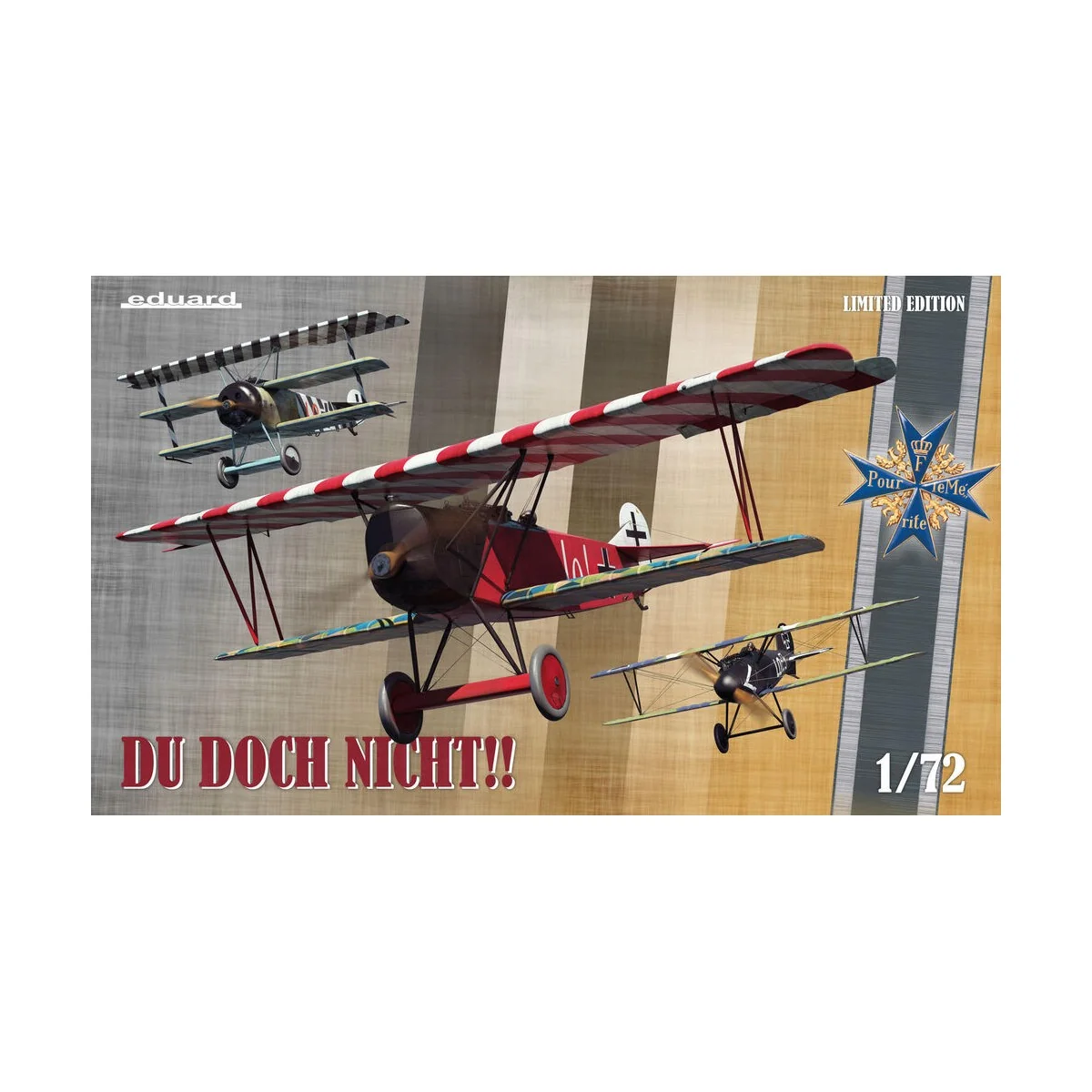 Du doch nicht!!, Limited Edition, 1/72 - Eduard Plastic Kits 2135 Du doch nicht!!, Limited Edition, 1/72 - Eduard Plastic Kits 2135