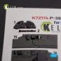 ?-38J Lightning - interior 3D decals for Italeri/Academy kit, 1/72 ...