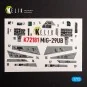 MiG-29UB - interior 3D decals for IBG models kit, 1/72 - Kelik K72181