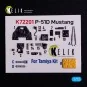 P-51D Mustang - interior 3D decals for Tamiya kit, 1/72 - Kelik K72201