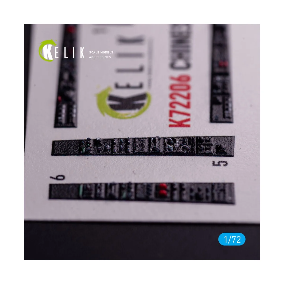 Z-10 Chinese - interior 3D decals for HobbyBoss kit, 1/72 - Kelik K...